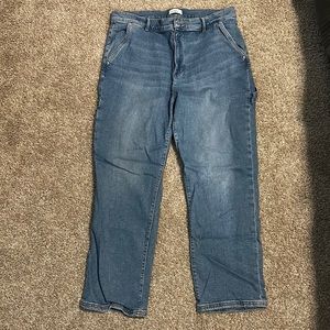 Loft High Rise Straight Jeans